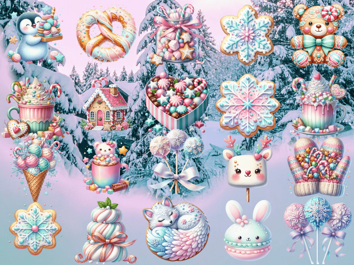 Sweet Winter Clipart (LIMITED EDITION) image 5