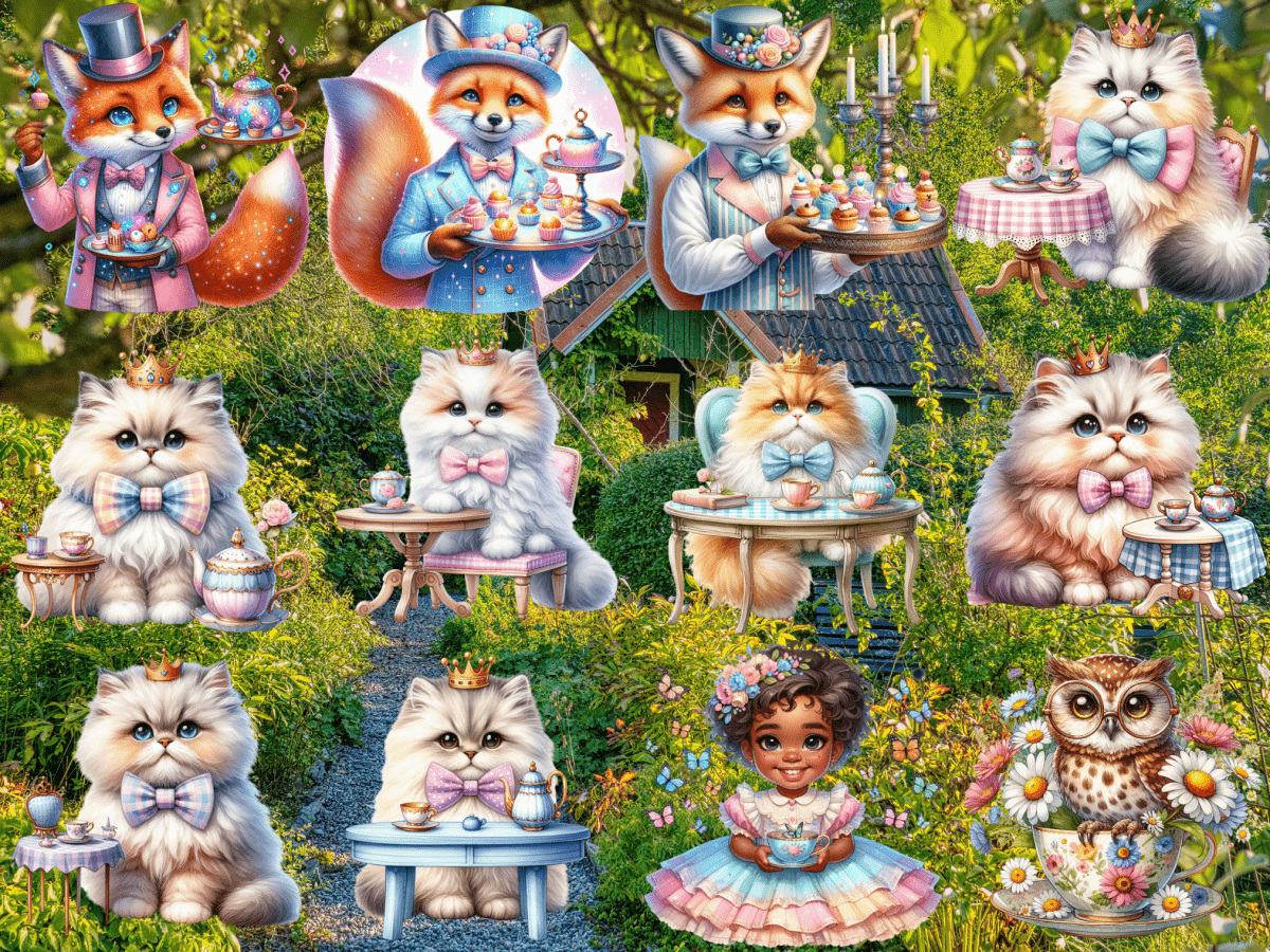 Clipart Povestiri din Grădina de Ceai (EDIȚIE LIMITATĂ) image 3