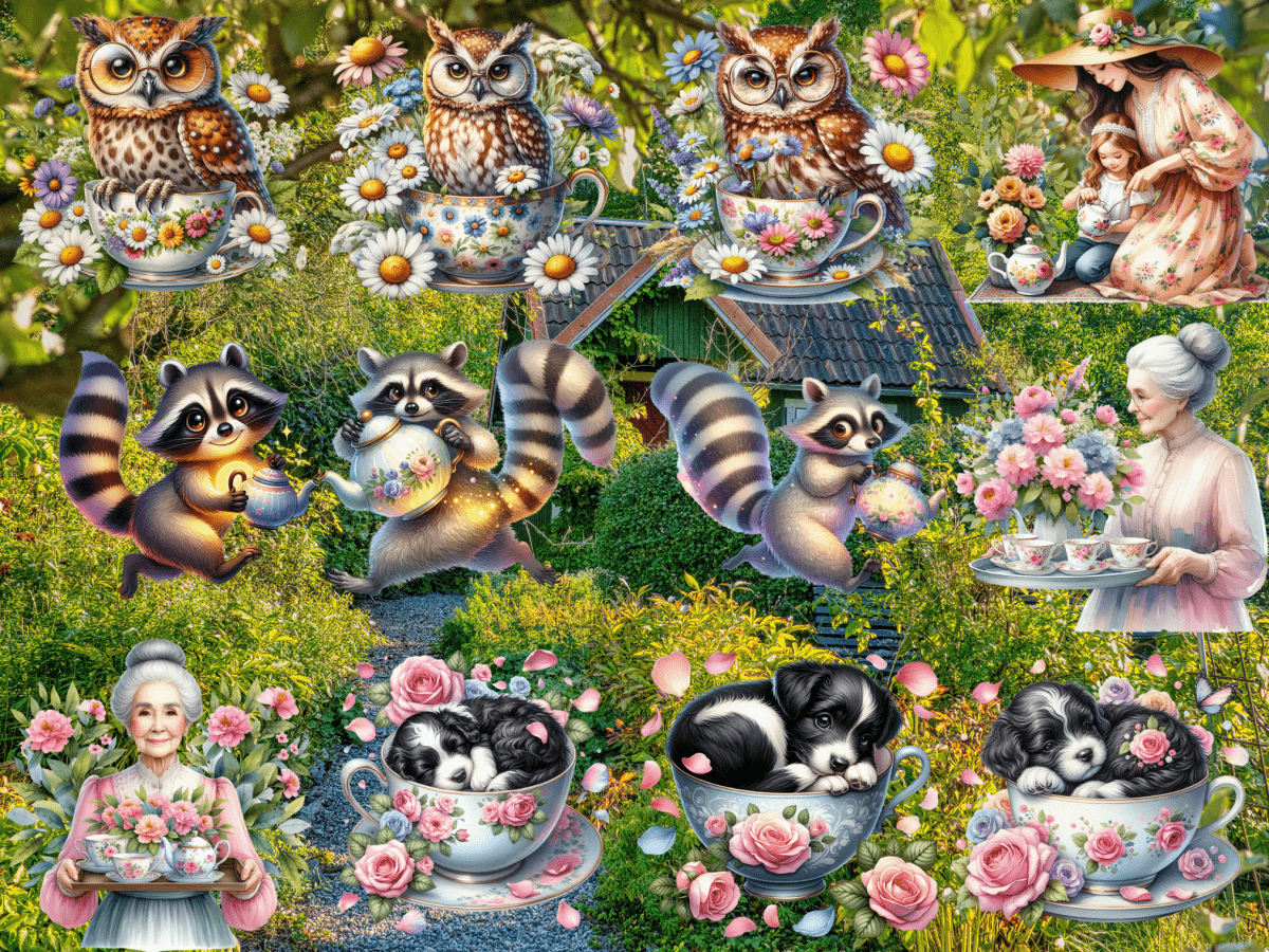 Clipart Povestiri din Grădina de Ceai (EDIȚIE LIMITATĂ) image 4