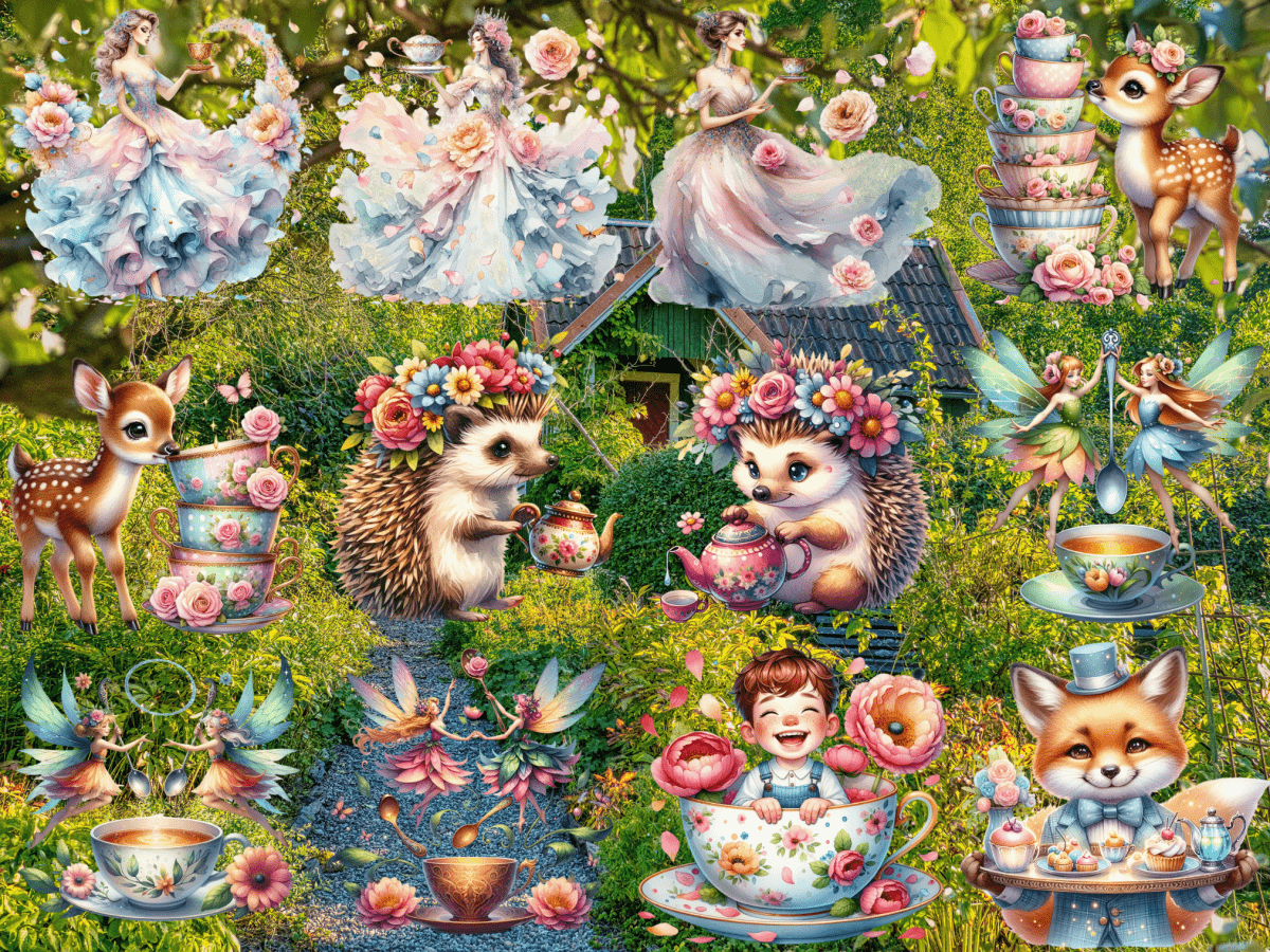 Clipart Povestiri din Grădina de Ceai (EDIȚIE LIMITATĂ) image 2