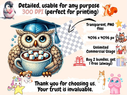 Teacher Owls (P2) Clipart Classroom Owl - Wonders Artist