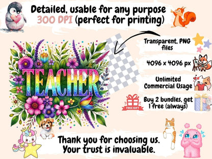 Teacher Signs Clipart classroom design - Wonders Artist