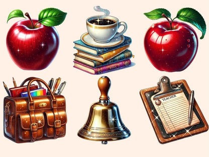 Teacher Supplies Clipart Classroom Clipart - Wonders Artist