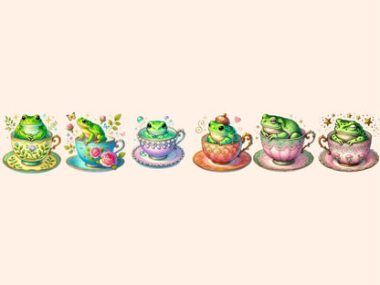 Teacup Frogs Clipart animal clipart cute frog clipart cute frog png - WondersArtist