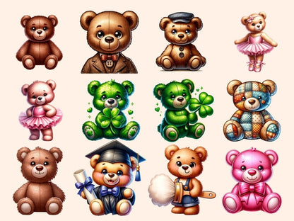 Teddy Bears Clipart Bear clip art - Wonders Artist