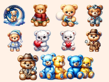 Teddy Bears Clipart Bear clip art - Wonders Artist