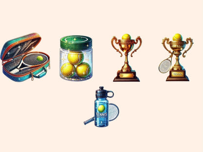 Tennis Clipart sports design - Wonders Artist