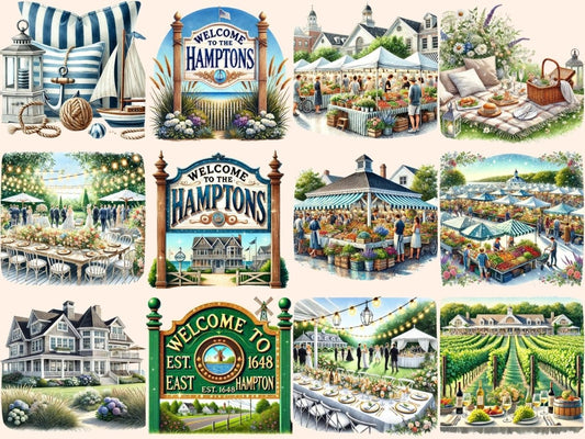 Die Hamptons Clipart