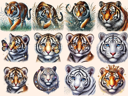 Tigers Clipart Baby Tiger Art - Wonders Artist