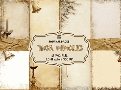 Tinsel Memories Journal Pages All Bundles Journal Pages new bundles all - WondersArtist