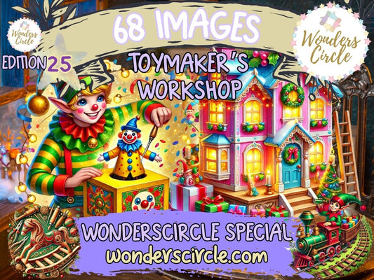 Toymaker’s Workshop Clipart (LIMITED EDITION) all - access - bundle new bundles all new mini - WondersArtist