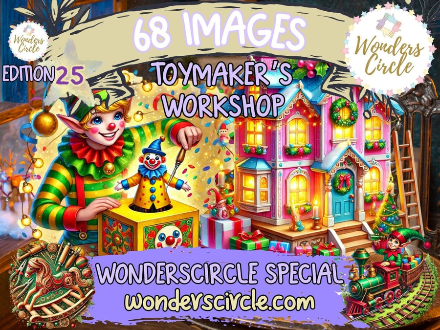 Toymaker’s Workshop Clipart (LIMITED EDITION)