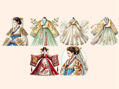 Traditional Korean Clothing Clipart asian attire png - Wonders Artist