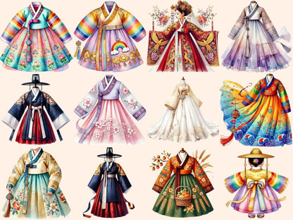 Traditional Korean Clothing Clipart asian attire png - Wonders Artist