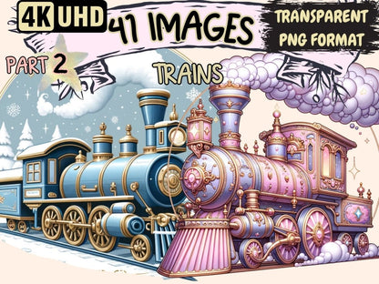 Trains (P2) Clipart Cute train art - Wonders Artist