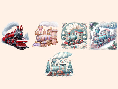 Trains (P2) Clipart Cute train art - Wonders Artist