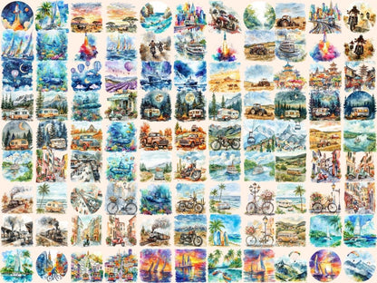 Transport Watercolor Clipart car clipart - Wonders Artist