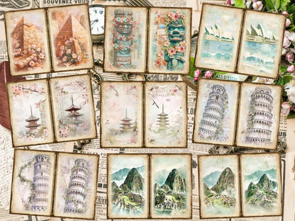 Travel Journal Pages Adventure Pages - Wonders Artist