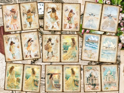 Travel Journal Pages (P2) Adventure Pages - Wonders Artist