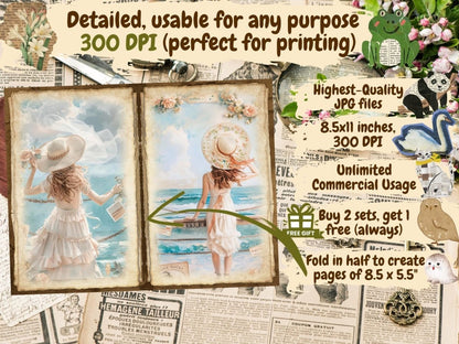 Travel Journal Pages (P4) Adventure Pages - Wonders Artist