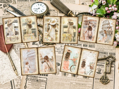 Travel Journal Pages (P4) Adventure Pages - Wonders Artist