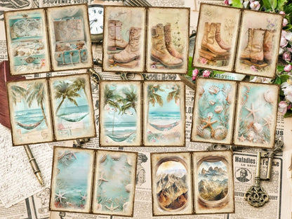 Travel Journal Pages (P5) Adventure Pages - Wonders Artist