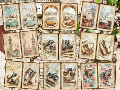 Travel Journal Pages (P5) Adventure Pages - Wonders Artist