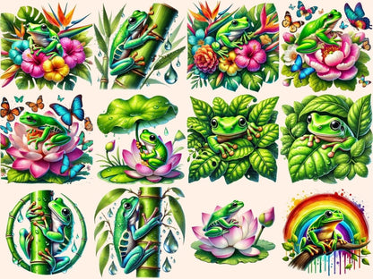 Tree Frogs Clipart Amphibian Clipart - Wonders Artist