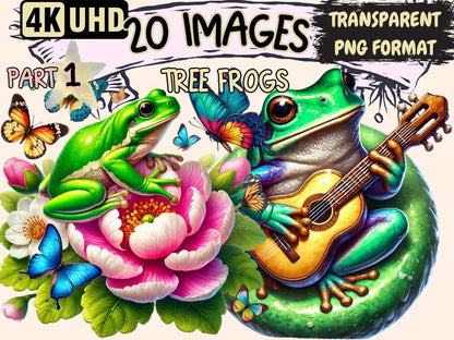 Tree Frogs Clipart Amphibian Clipart - Wonders Artist