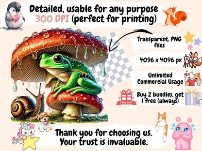 Tree Frogs (P2) Clipart Amphibian Clipart - Wonders Artist