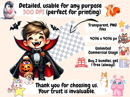 Trick or Treat Kids Clipart Costume Kids Art - Wonders Artist