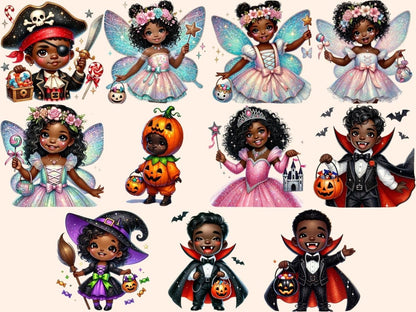 Trick or Treat Kids (P3) Clipart Costume Kids Art - Wonders Artist