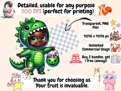 Trick or Treat Kids (P4) Clipart Costume Kids Art - Wonders Artist