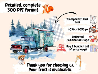 Trucks Watercolor Clipart monster truck png - Wonders Artist