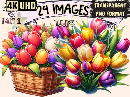 Tulips Clipart blooming tulip clip - Wonders Artist