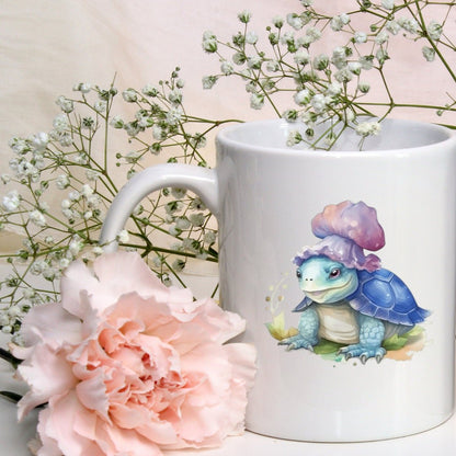 Turtle Tales Watercolor Clipart cute turtles - Wonders Artist