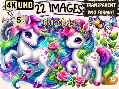 Unicorns (P5) Clipart cute unicorn clipart - Wonders Artist