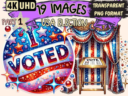 USA Election Clipart american election - Wonders Artist