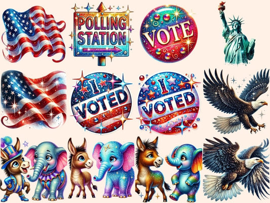 Clipart das Eleições dos EUA