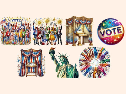 USA Election Clipart american election - Wonders Artist