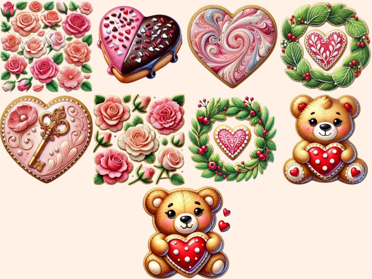 Valentine Cupcakes Clipart Cupcake Graphics - Wonders Artist
