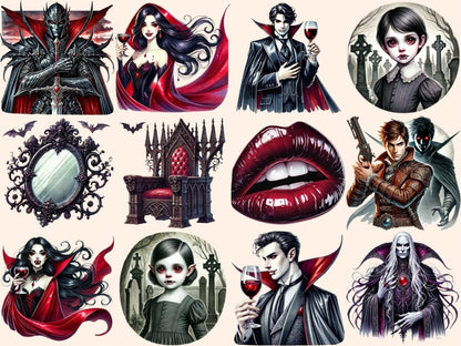 Vampires (P2) Clipart Bloodsucker Clipart - Wonders Artist