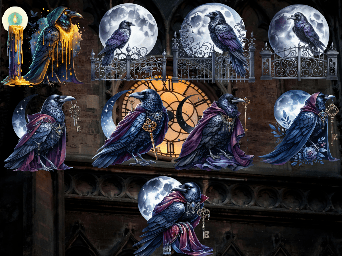 Velvet Nocturne Clipart (LIMITED EDITION) image 14