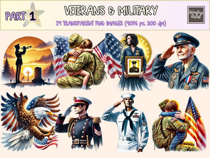 Veterans & Military Clipart american flag png - Wonders Artist