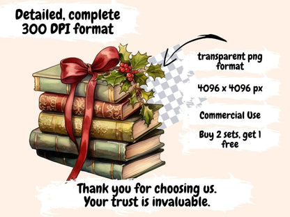 Victorian Christmas Watercolor Clipart christmas clipart - Wonders Artist