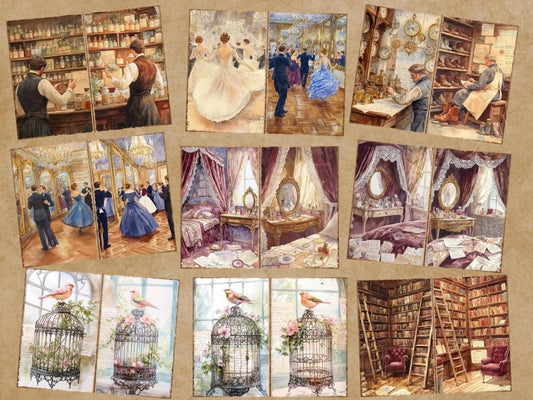 Victorian Era Journal Pages (P1)