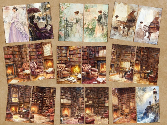 Victorian Era Journal Pages (P3)