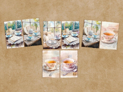 Victorian Era Journal Pages (P6) Antique Journal Kit - Wonders Artist