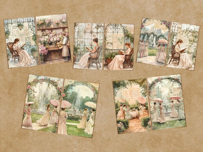 Victorian Era (P2) Antique Journal Kit - Wonders Artist