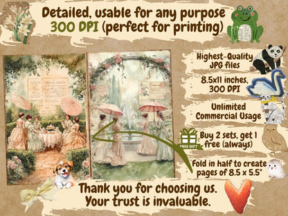 Victorian Era (P2) Antique Journal Kit - Wonders Artist